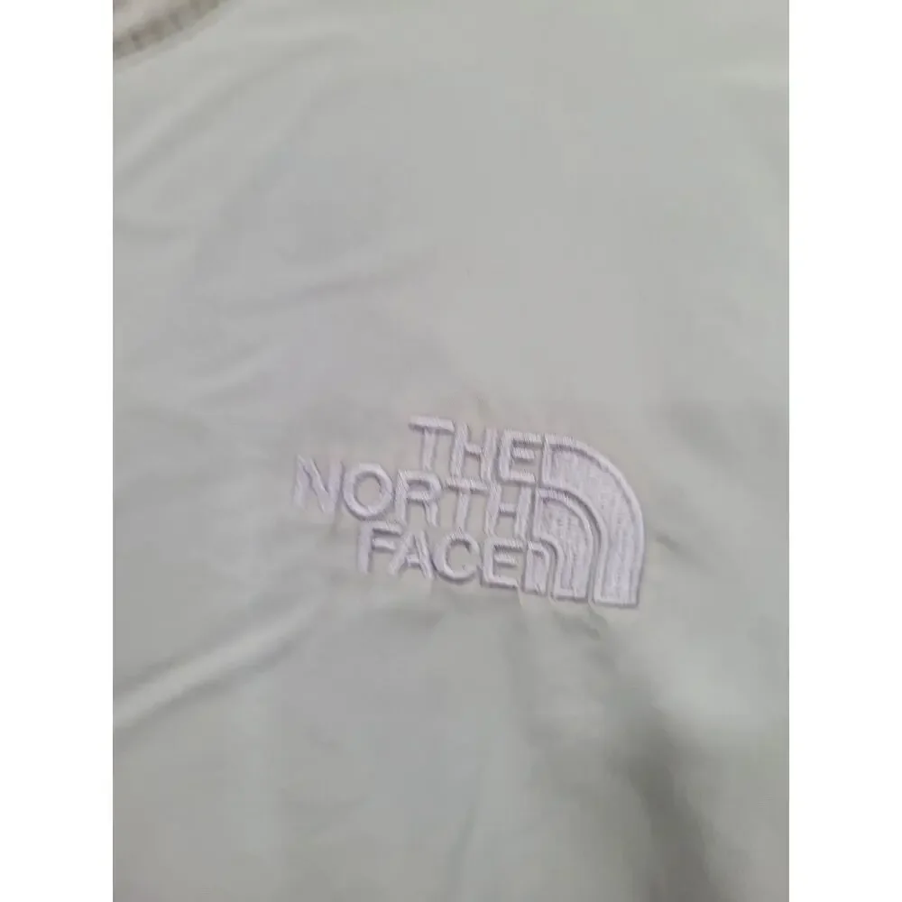 North‎ Face Girls Blue Gray Denali Full Zip Jacket size Large #2
